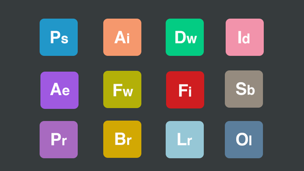 35 Adobe Product & App Icon Sets (Updated For 2018) - 365 