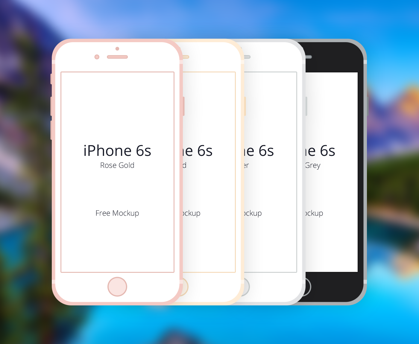 Iphone mockup free 6s information