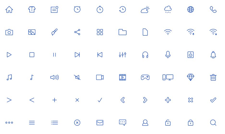 line icons pack
